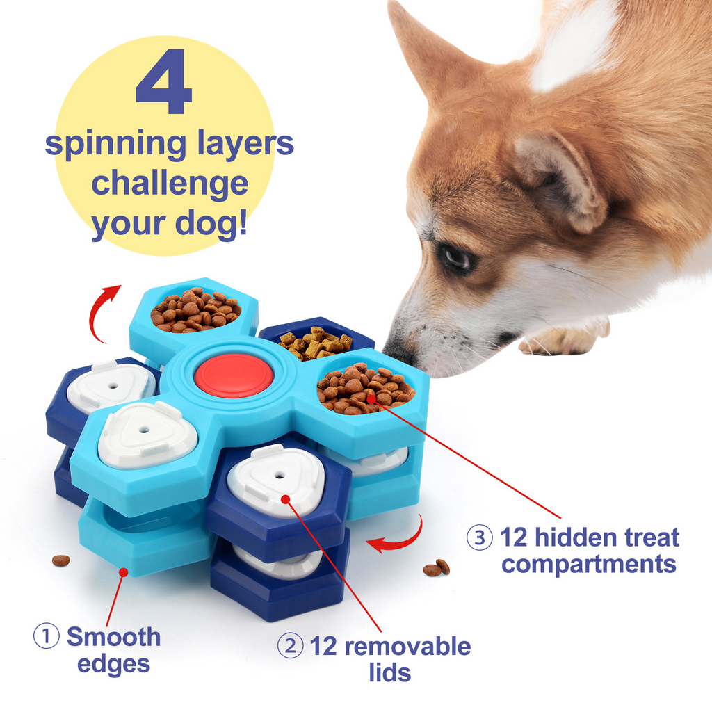 Scratch & Treat Interactive Dog Nail Puzzle Toy
