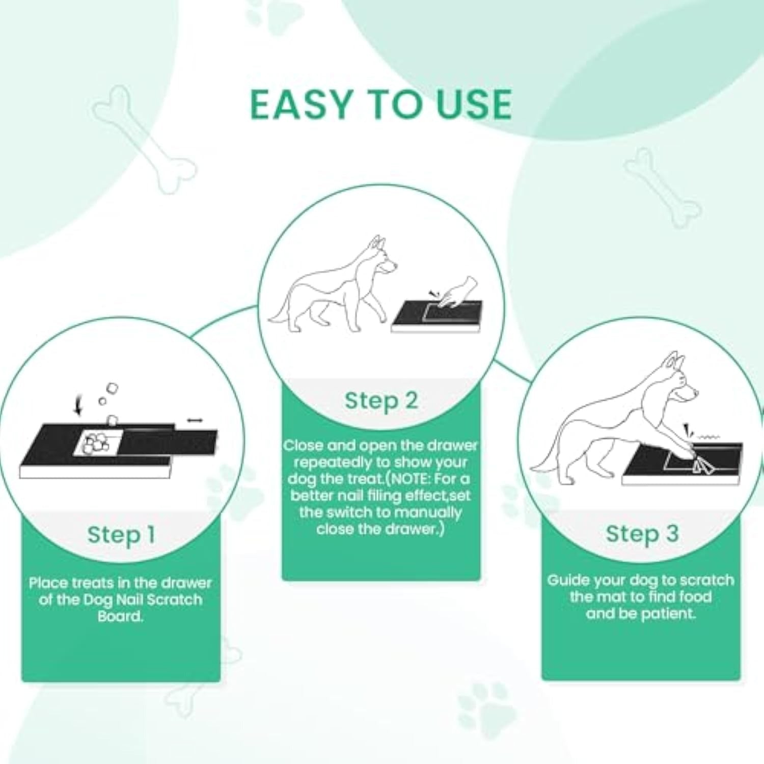Pawnicure – Scratch & Treat Nail Care Board for Dogs